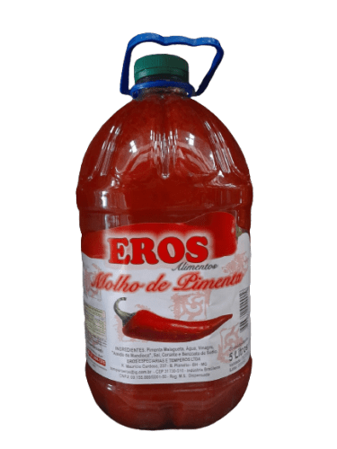 Molho de Pimenta Eros 5L - 1 Unidade